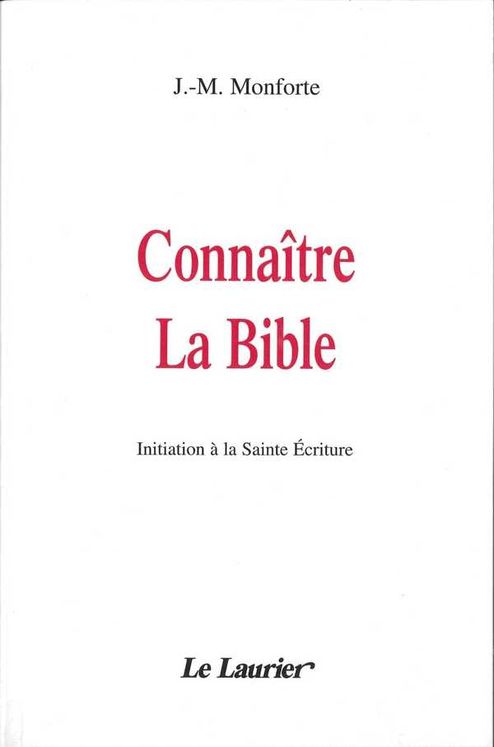 Connaître la Bible