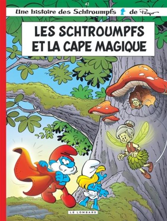 Les schtroumpfs lombard - tome 42 - les schtroumpfs et la cape magique