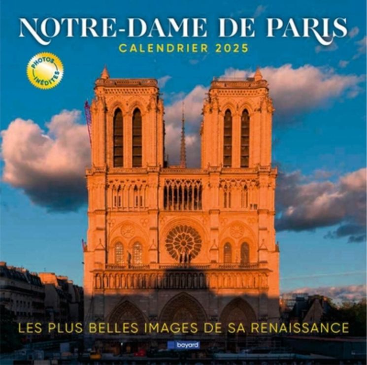 Calendrier Notre-Dame de Paris 2025