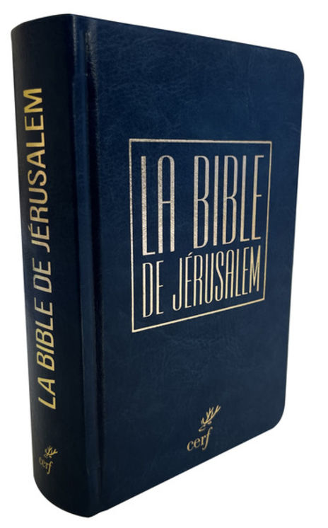 Bible de Jérusalem - Edition voyage bleue