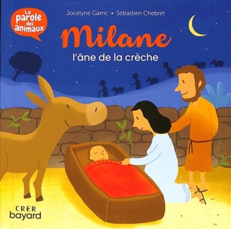 Milane , l´âne de la crche - la parole des animaux