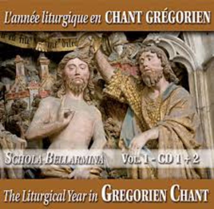 Chants Grégoriens : Du 1er dimanche de l'Avent à la fête de l'Epiphanie - Vol 1 -  2 CD