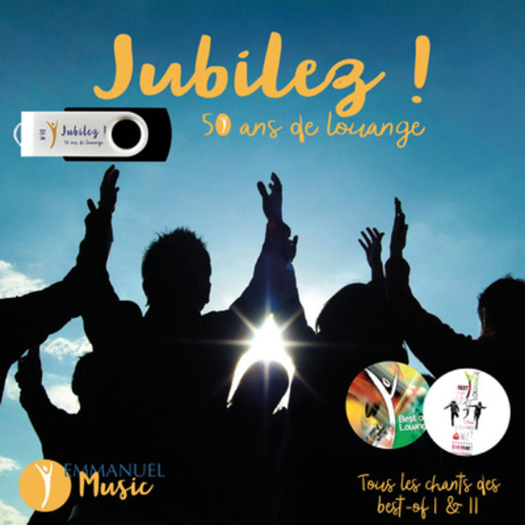 Clé USB - Album Jubilez ! 50 ans de louange