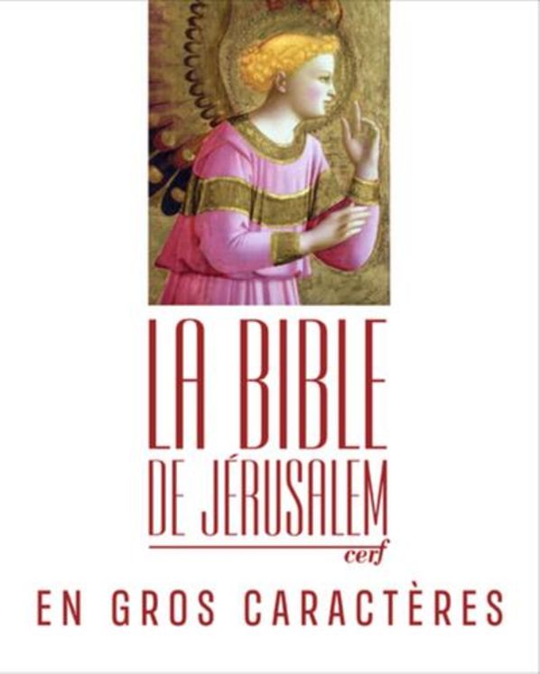 La Bible de Jérusalem en gros caractères