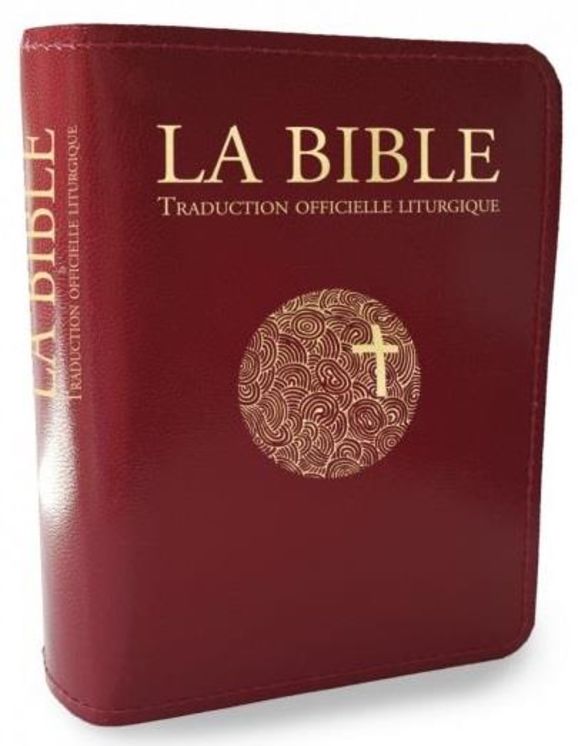 Bible traduction officielle liturgique - Edition voyage zippée