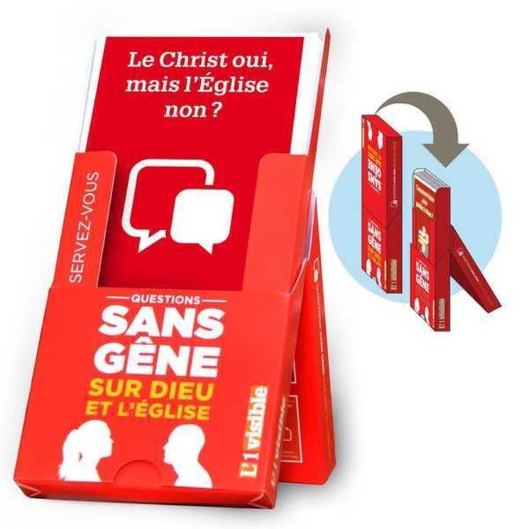 Boîte de 25 fiches Le Christ oui, mais l´Eglise non ?