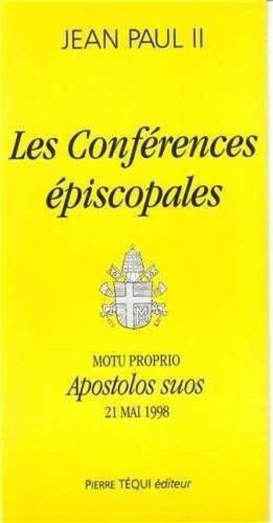 Les Conférences épiscopales - Apostolos suos