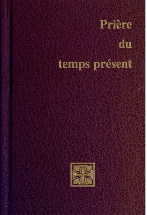 Prière du temps présent (format poche - custode rouge)