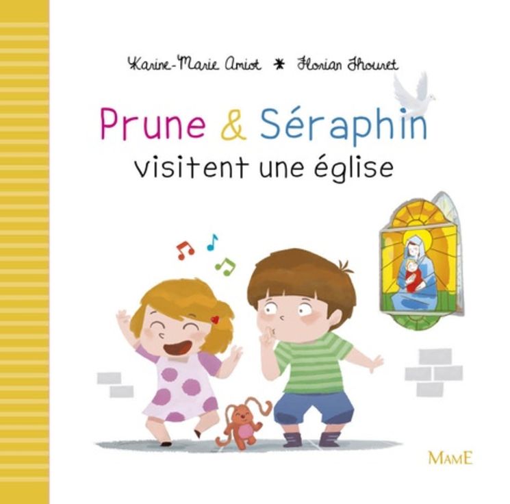 Prune et Séraphin visitent une église