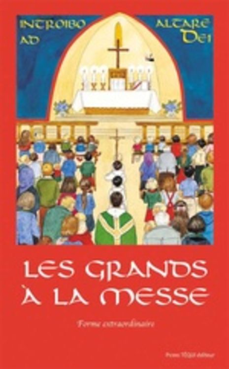 Les grands à la messe - Rite de Saint Pie V