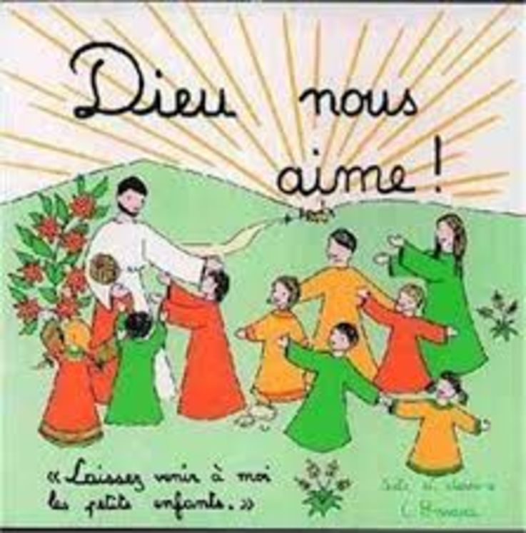 Dieu nous aime - livre enfant