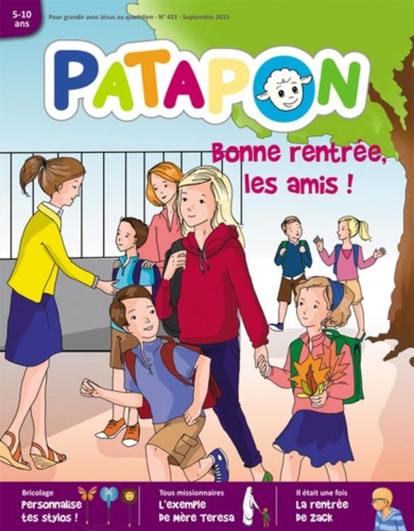 Patapon Septembre 2015 N°421 - Bonne rentrée, les amis !