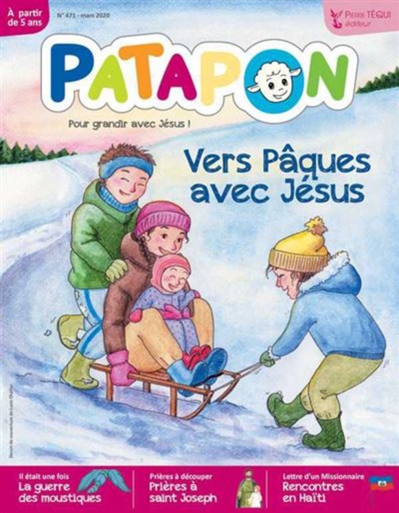 Patapon Mars 2020 N°471 - Vers Pâques avec Jésus