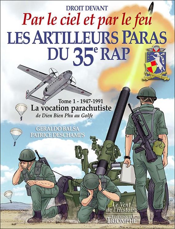 Les artilleurs paras du 35ème RAP - BD