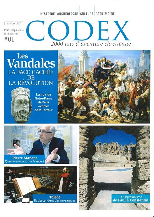 Revue Codex #1 - Les Vandales  - La face cachée de la révolution