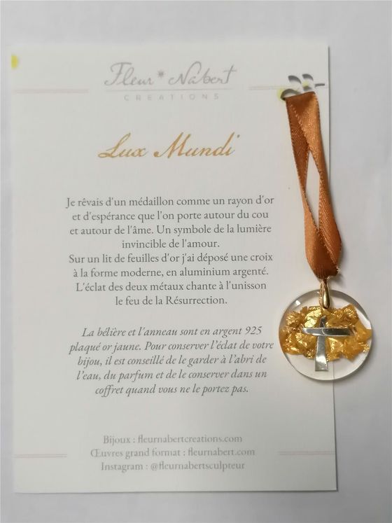 Pendentif Lux mundi