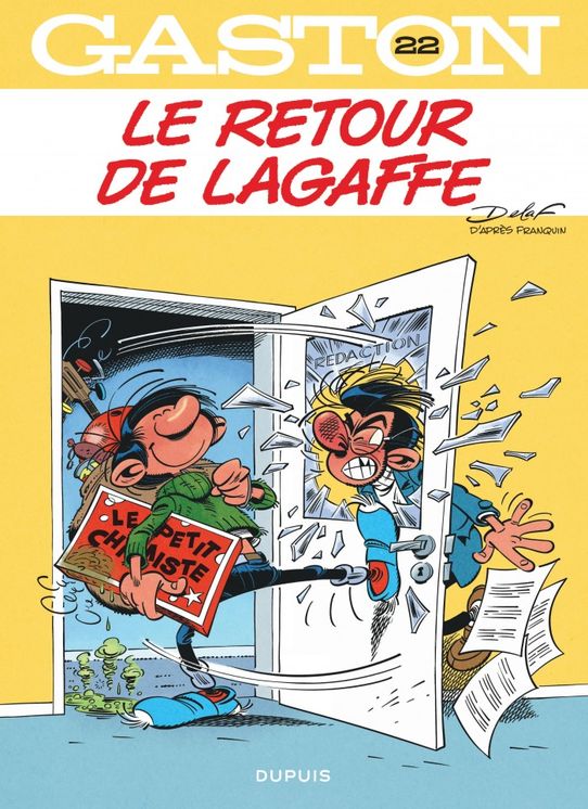 Gaston - tome 22 - le retour de lagaffe