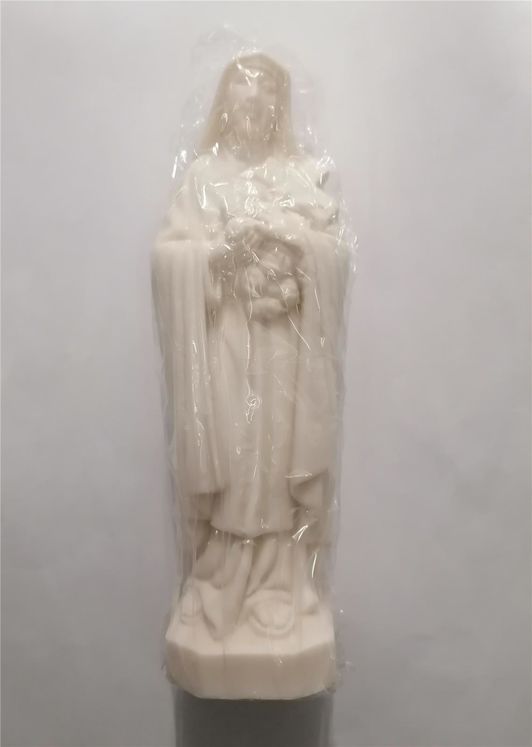 Statuette cire parfumée Sainte Thérèse de Lisieux (bois de rose)