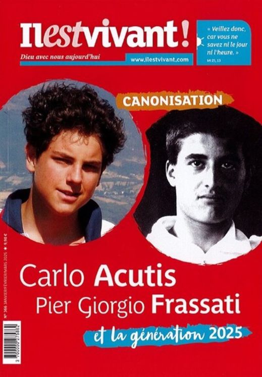 Pack de 5 ex -  N°366 - Carlo et Pier Giorgio : des figures inspirantes pour les jeunes - Janvier / Février / Mars 2025