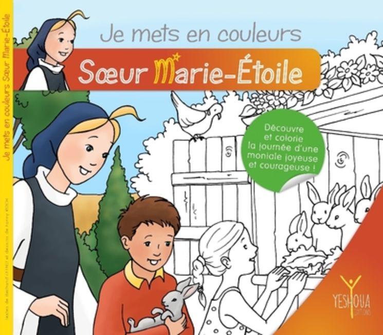 Je mets en couleur soeur Marie-Etoile